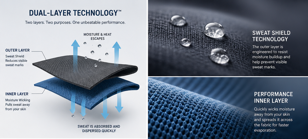 Sweat-Proof vs Moisture-Wicking: What's the Difference?