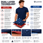 Luvvo Crewneck Oversize Sweat-Proof T-Shirt