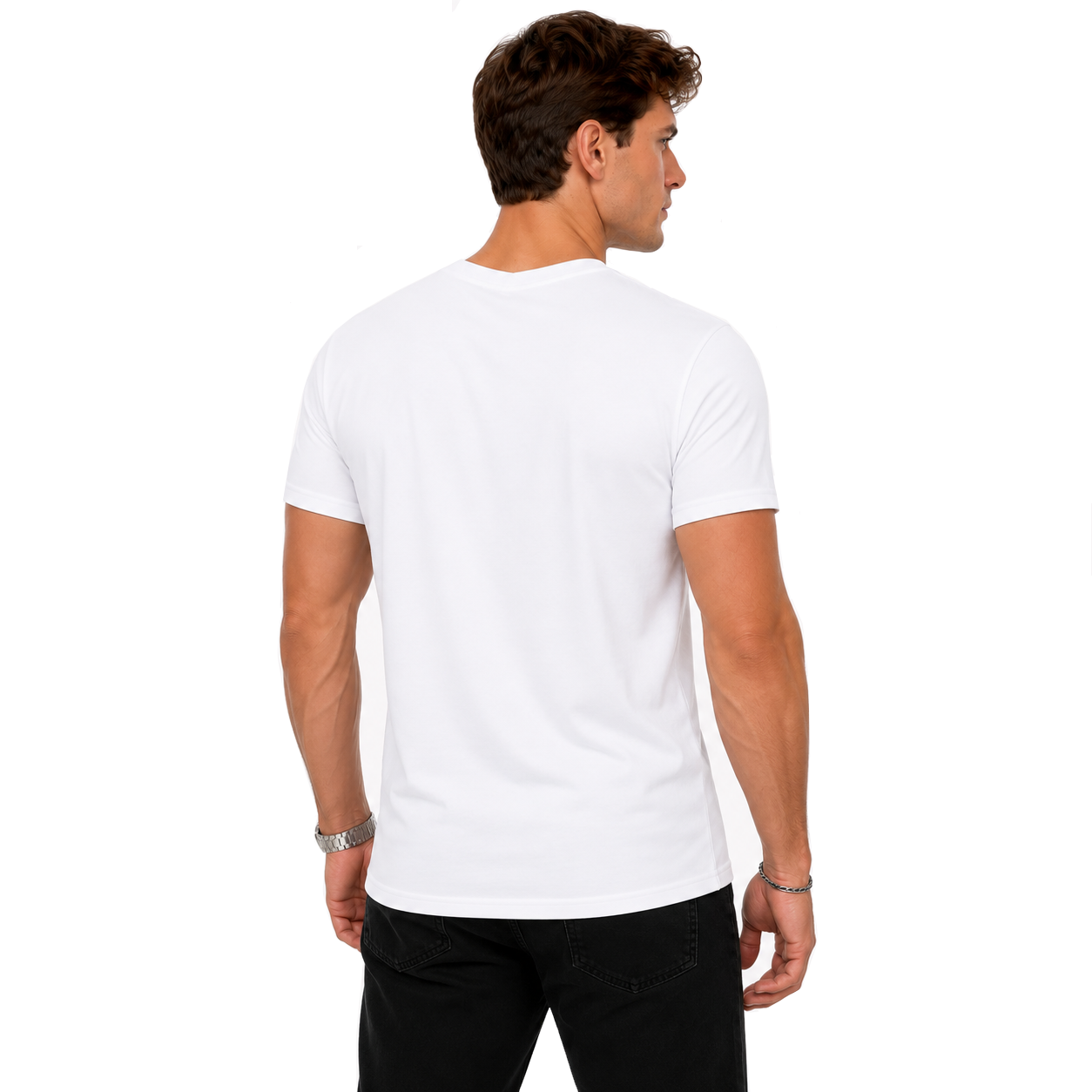 Luvvo V-Neck Sweat-Proof T-Shirt