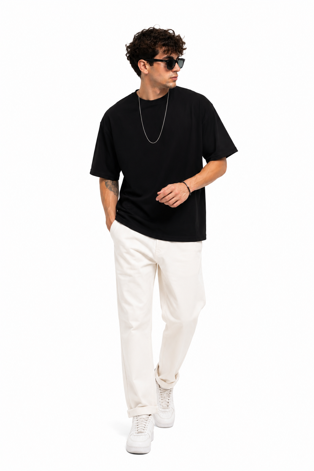 Luvvo Crewneck Oversize Sweat-Proof T-Shirt