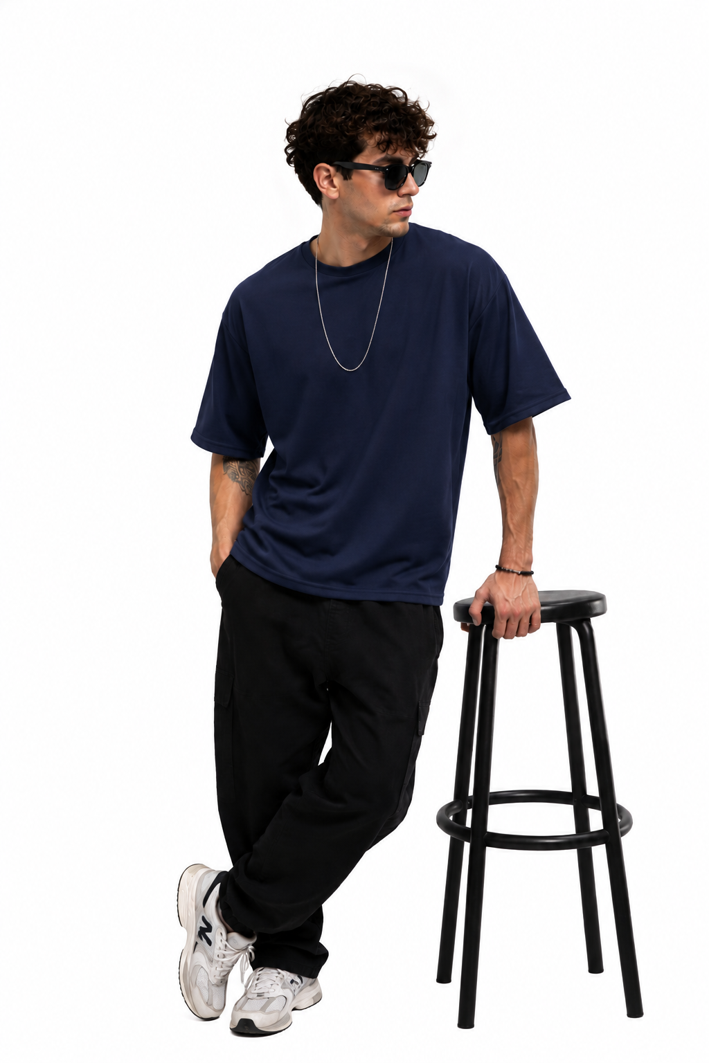 Luvvo Crewneck Oversize Sweat-Proof T-Shirt