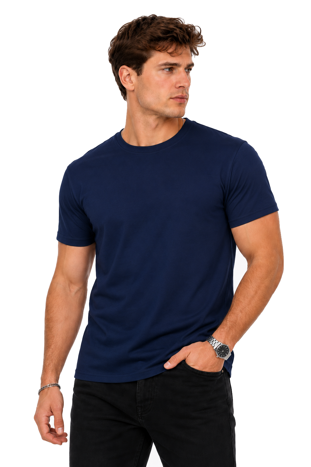 Luvvo Crewneck Sweat-Proof T-Shirt