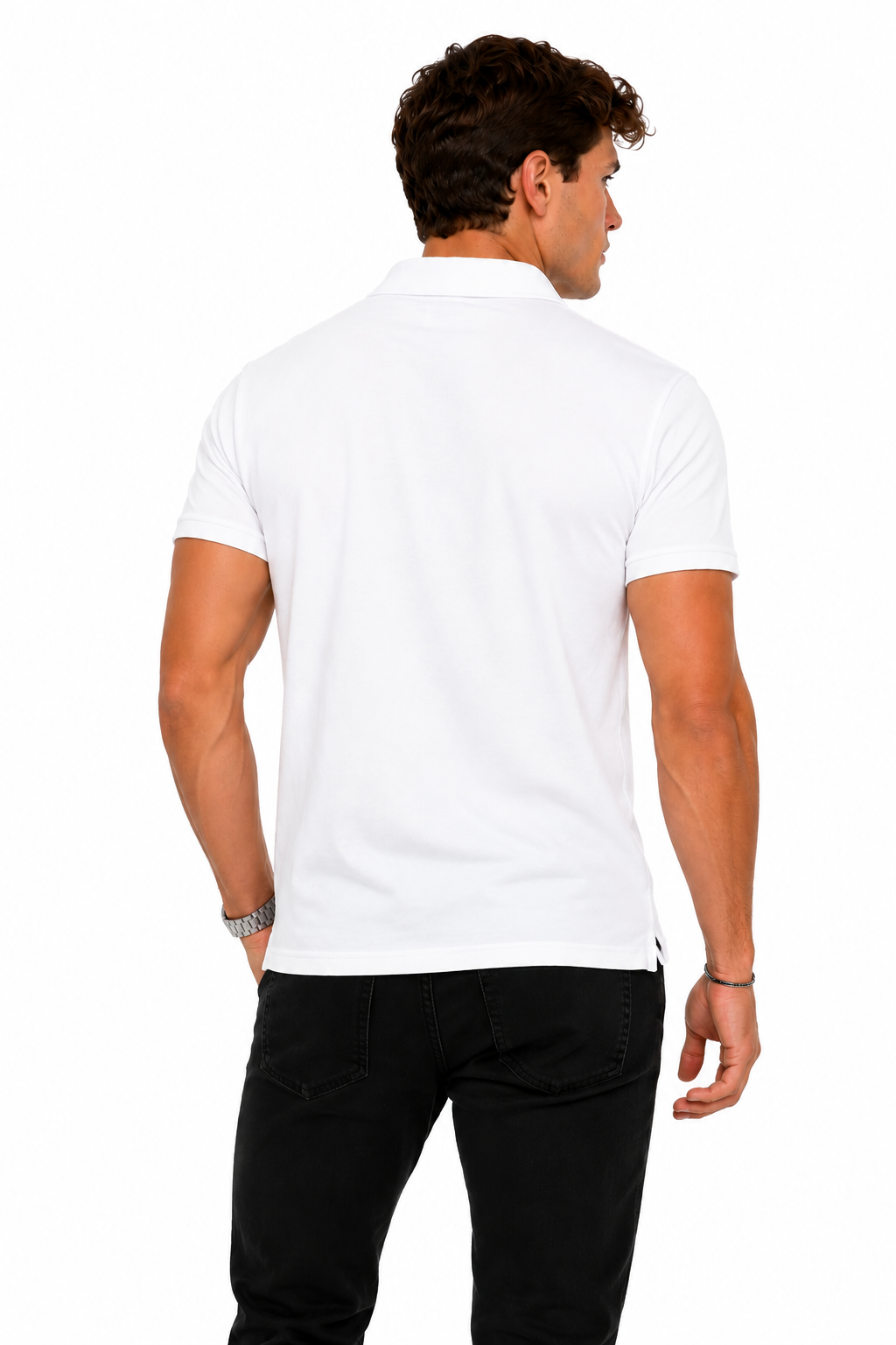 Luvvo Polo Neck Sweat Proof T-Shirt