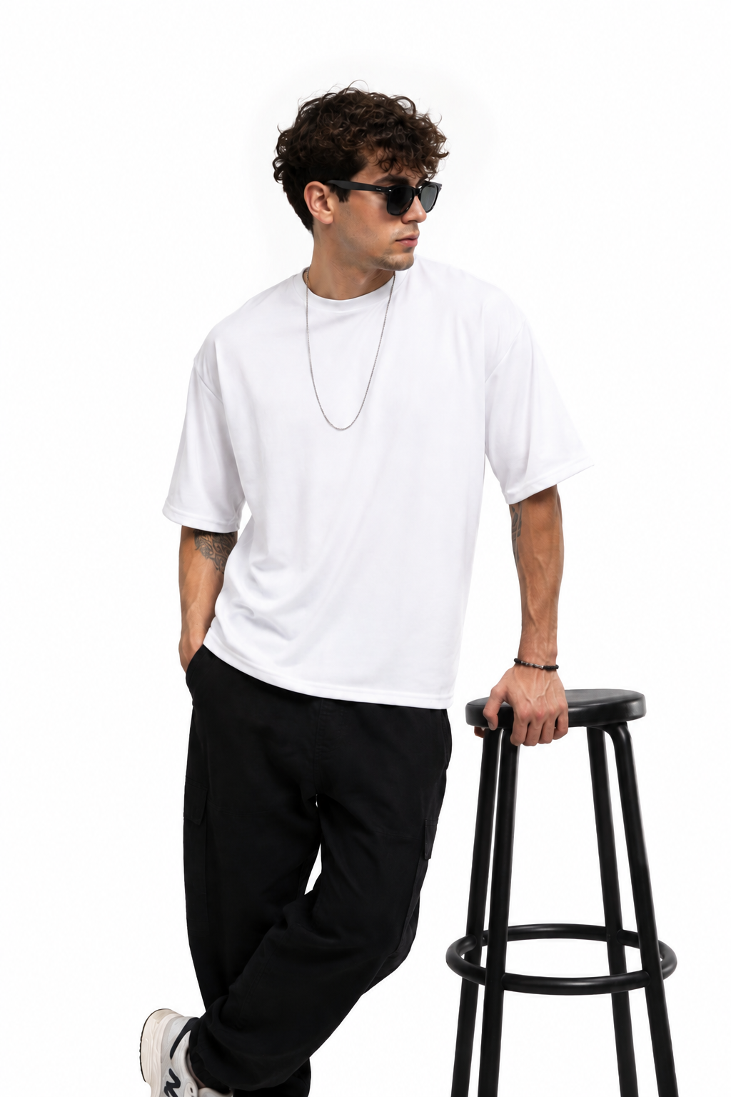 Luvvo Crewneck Oversize Sweat-Proof T-Shirt