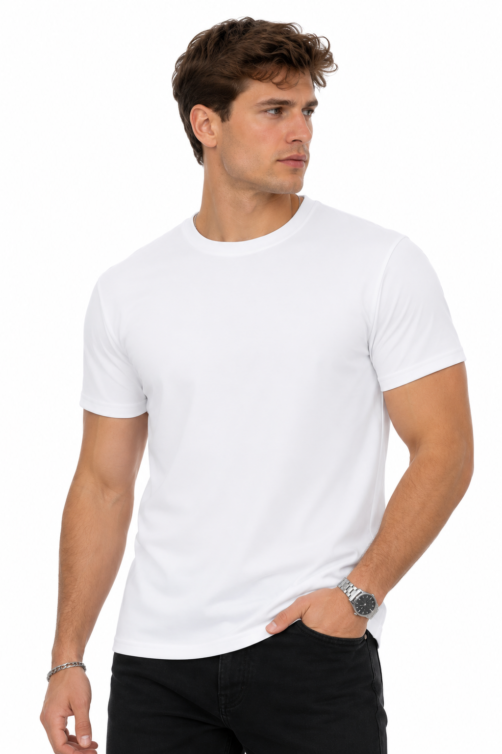 Luvvo Crewneck Sweat-Proof T-Shirt