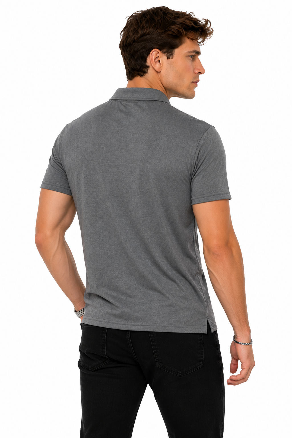 Luvvo Polo Neck Sweat Proof T-Shirt