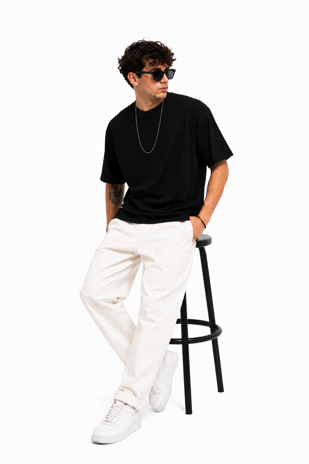 Luvvo Crewneck Oversize Sweat-Proof T-Shirt