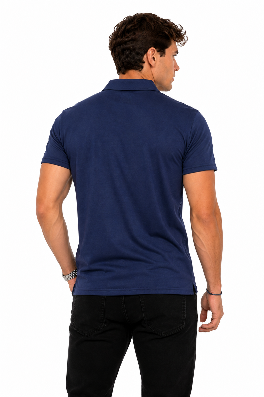 Luvvo Polo Neck Sweat Proof T-Shirt